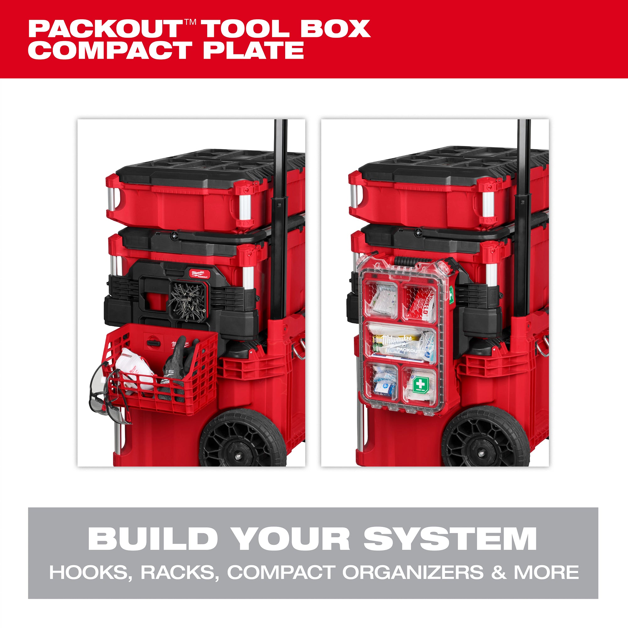 Milwaukee 48-22-8608 Packout Tool Box Compact Plate