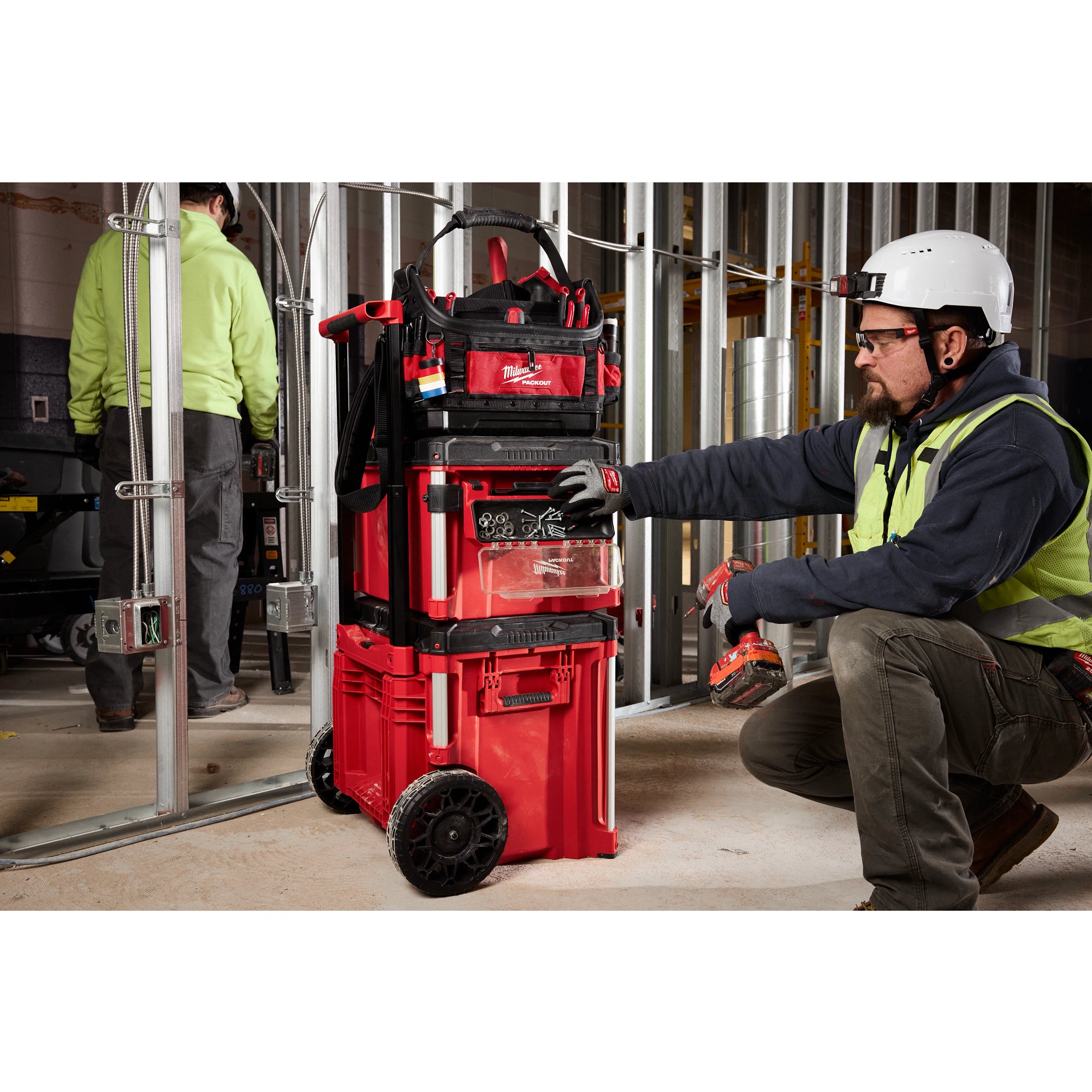 Milwaukee 48-22-8611 Packout Tool Box Magnetic Bin Attachment