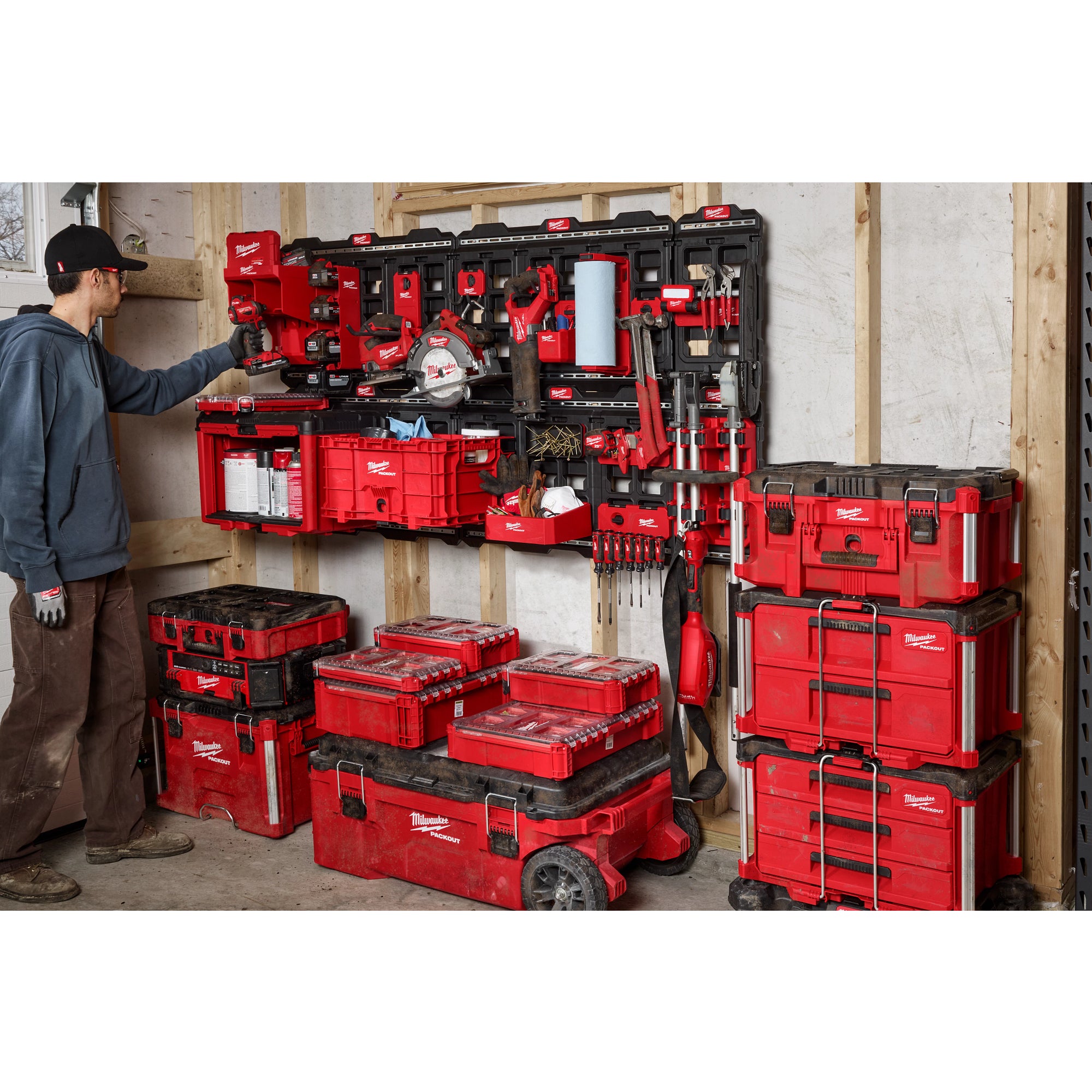 Milwaukee 48-22-8497 Packout Tool Box Wall Mount Plate