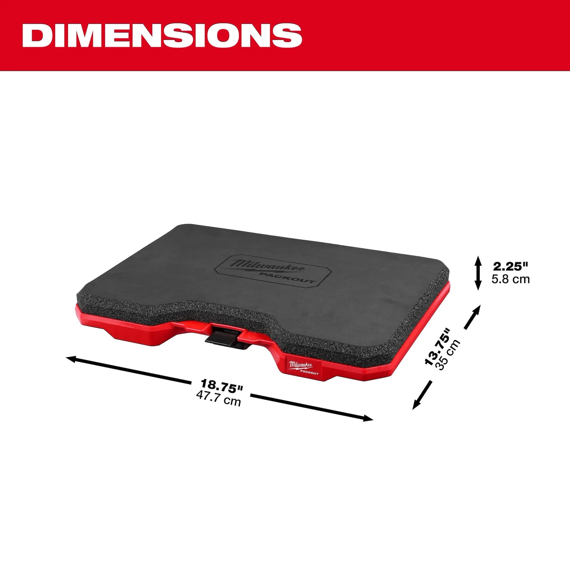 Milwaukee 48-73-6110 Packout Kneeling Pad