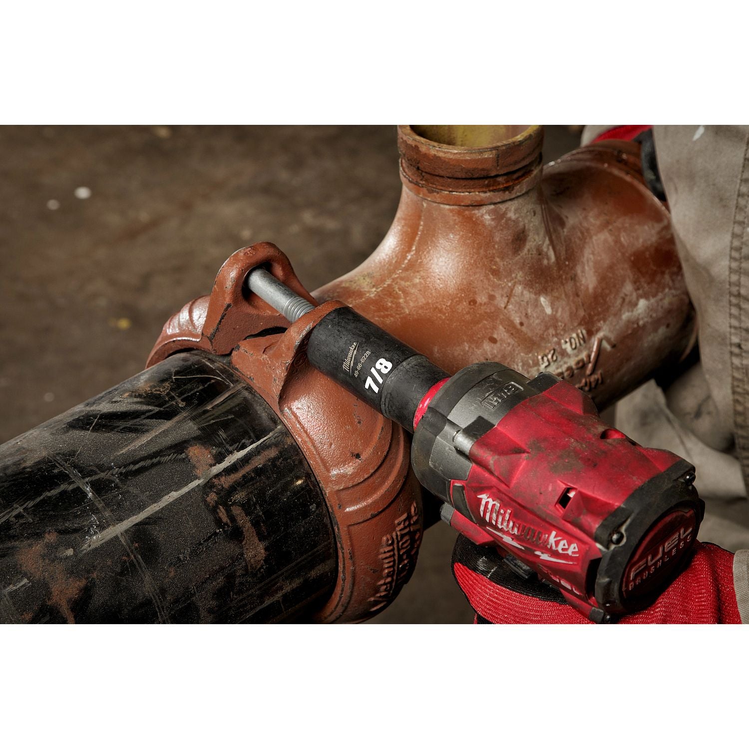 Milwaukee 49-66-6228 Deep Impact Socket 1/2 in.Dr X 7/8 in.