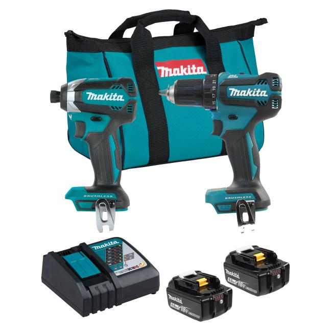 Makita DLX2289TX1 18V 2-Tool Combo Kit 5.0ah x2