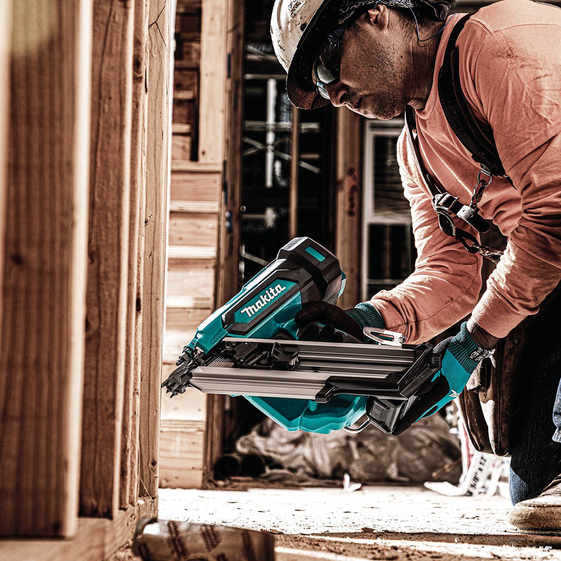 MAKITA
  BN001GZ01 40V Max XGT Brushless 3-1/2 in. Framing Nailer, 30-34° Clipped
  Head, Tool Only