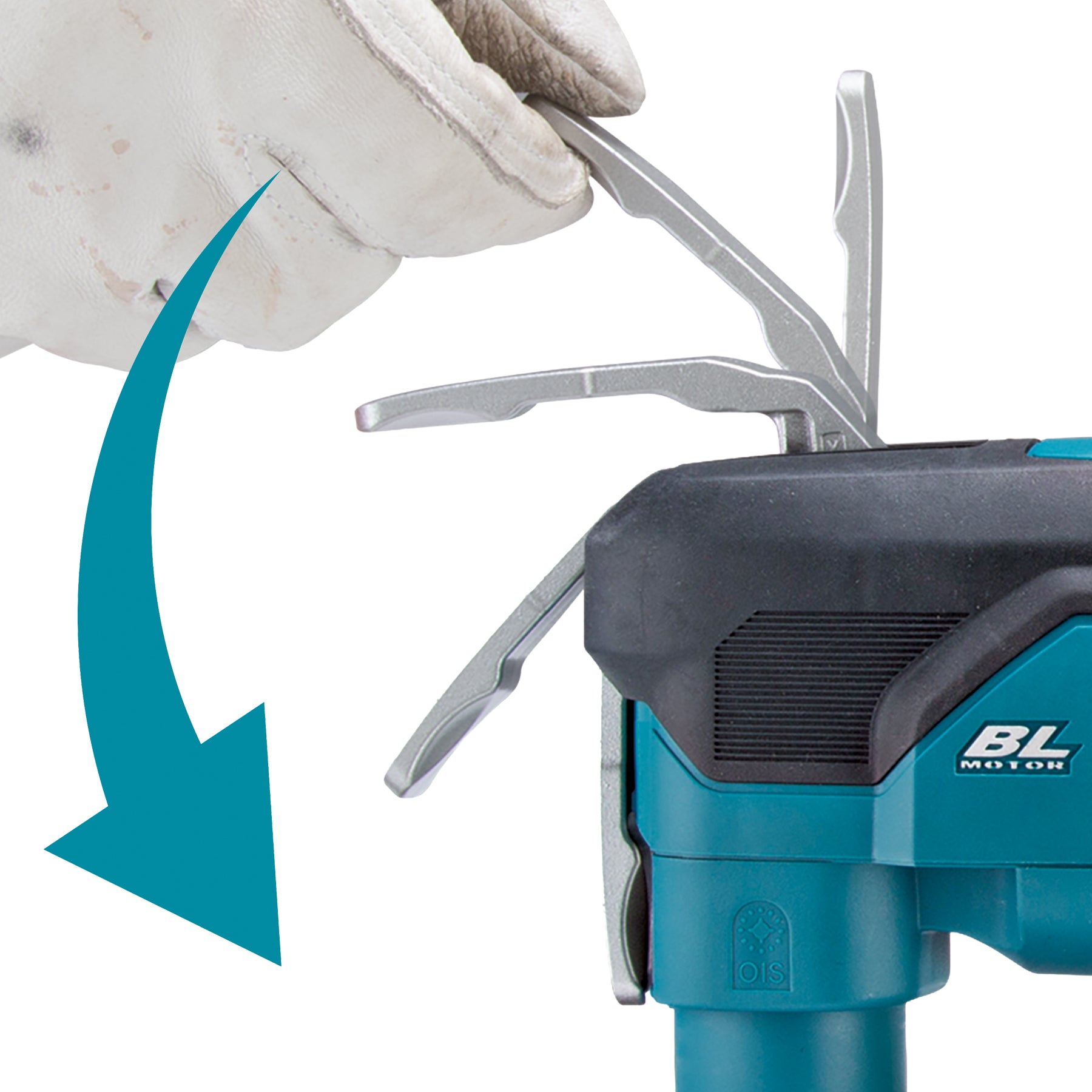 MAKITA DTM53ZX3 18V LXT Brushless Tool-less Multi Tool, Tool Only