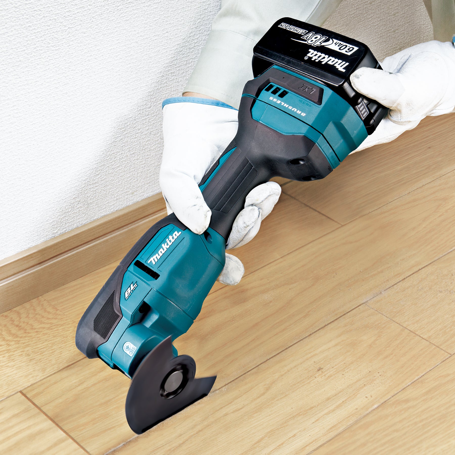 MAKITA DTM53ZX3 18V LXT Brushless Tool-less Multi Tool, Tool Only