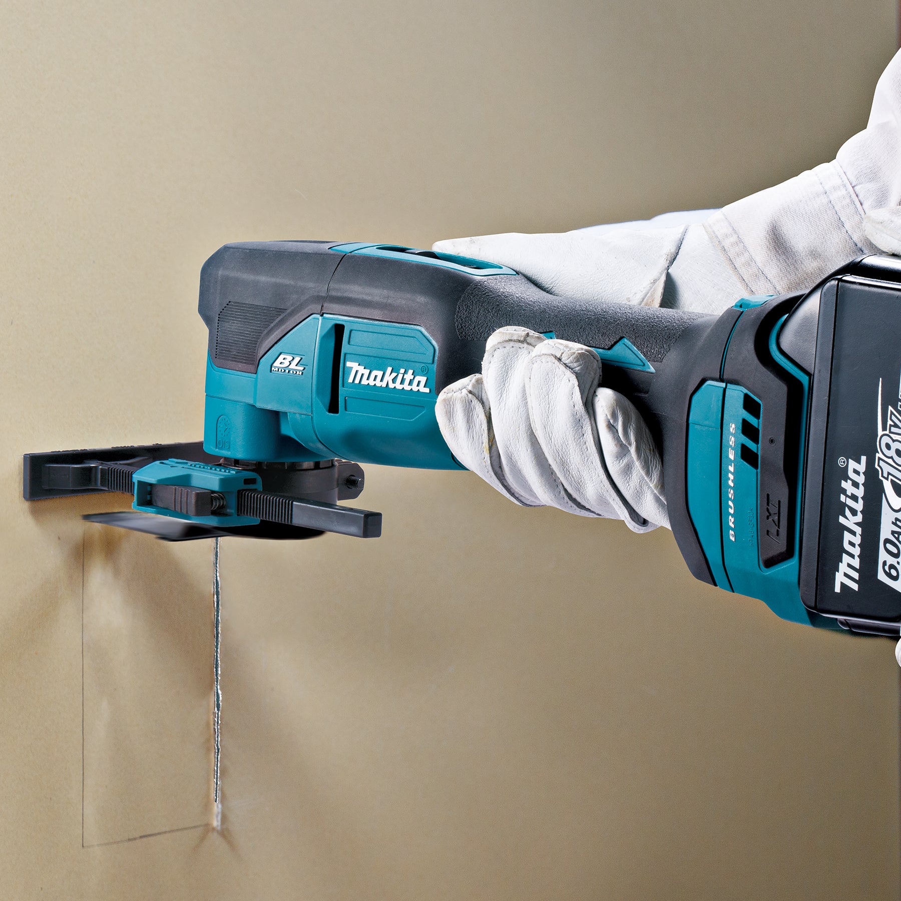 MAKITA DTM53ZX3 18V LXT Brushless Tool-less Multi Tool, Tool Only