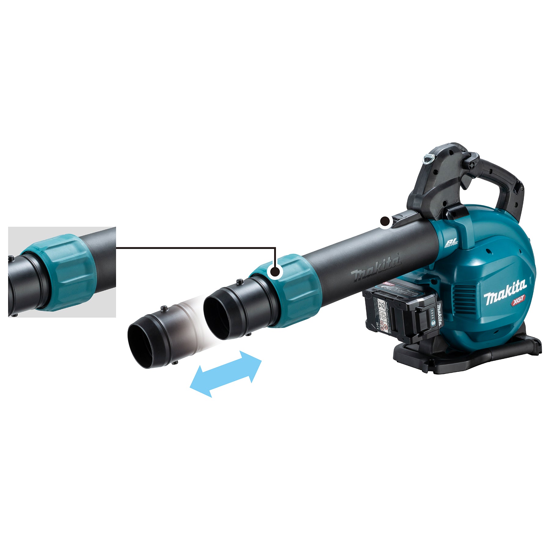 MAKITA UB003GZ 40V Max XGT
  Brushless 487 CFM Blower w/Vacuum Kit, Tool Only