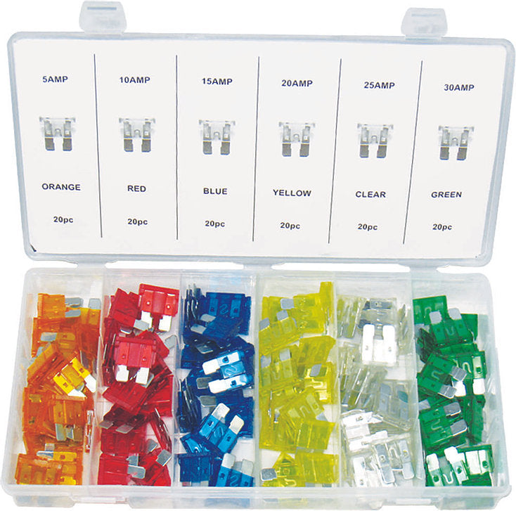 Braber 67.999.120 Kit, Fuse Standard Ato 120Pc