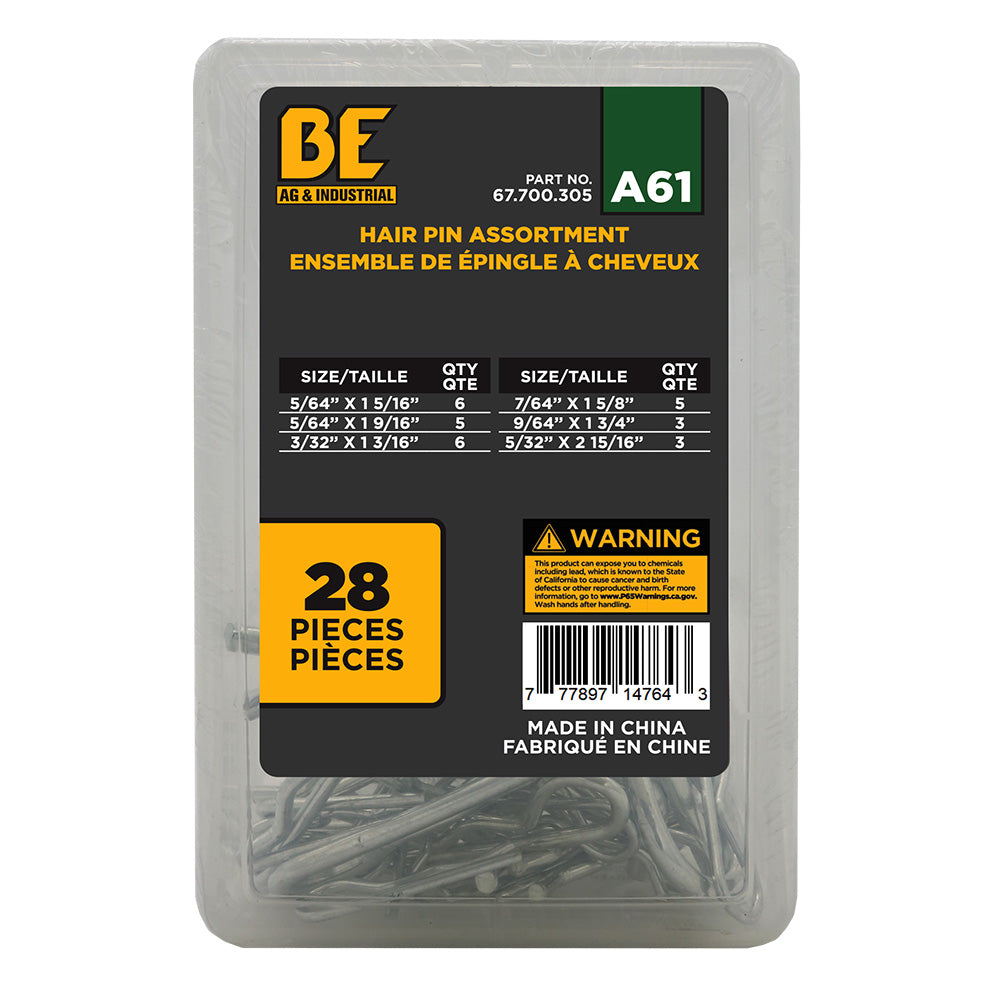 Braber 67.700.305 Kit, Hair Pins Std
