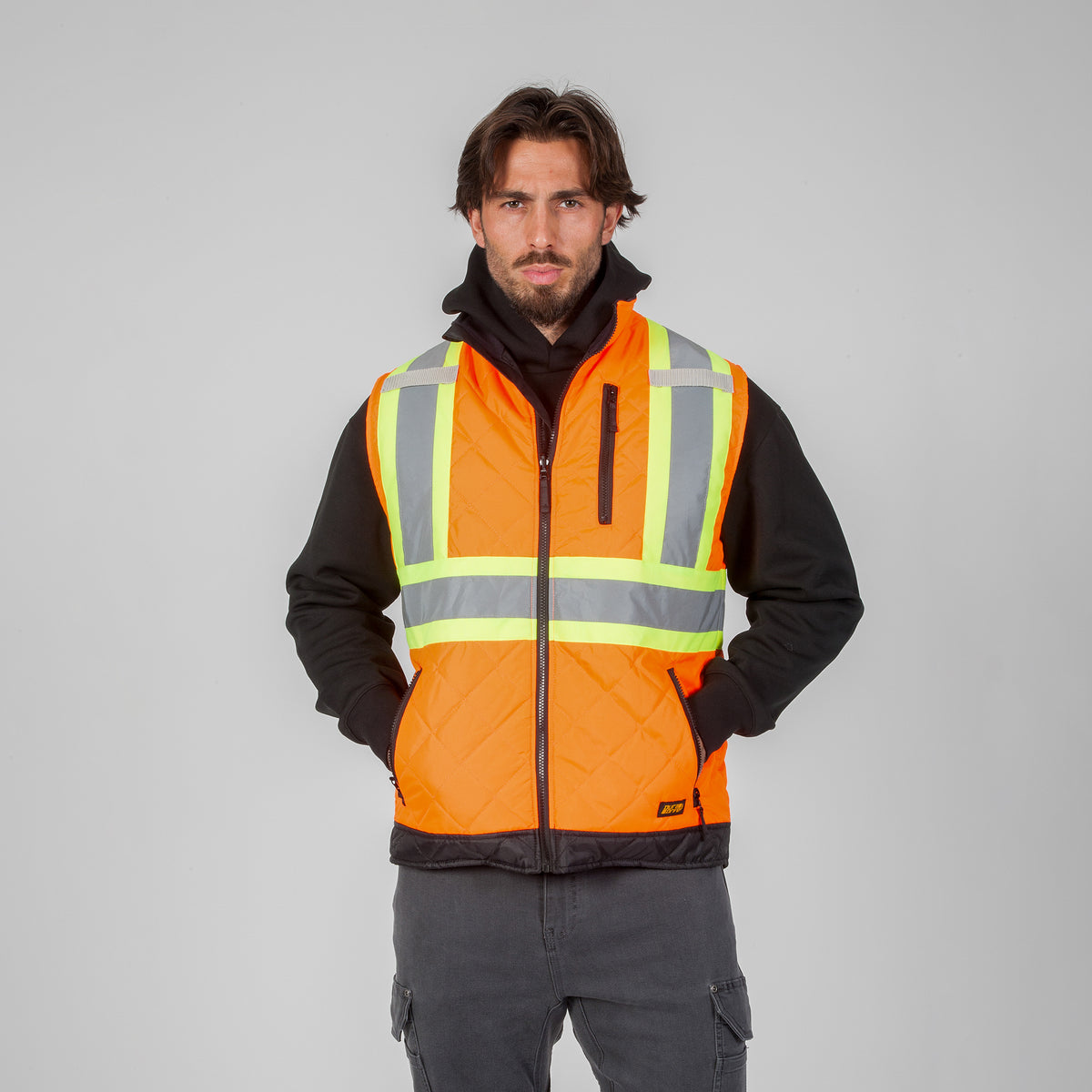 DuraDrive Men's Hi-Vis Insulated Vest