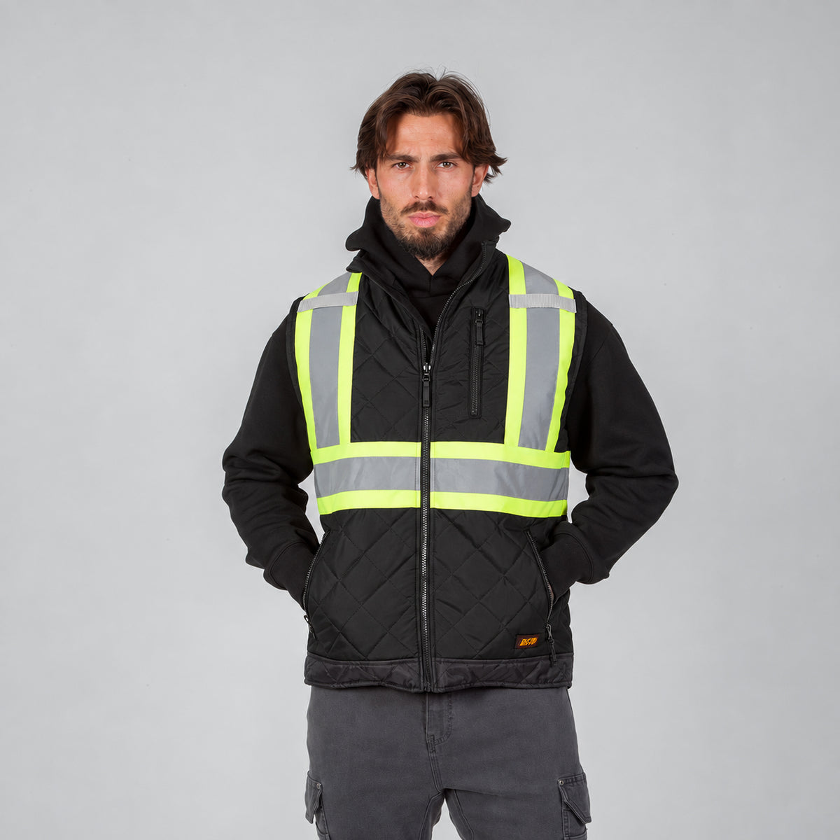 DuraDrive Men's Hi-Vis Insulated Vest