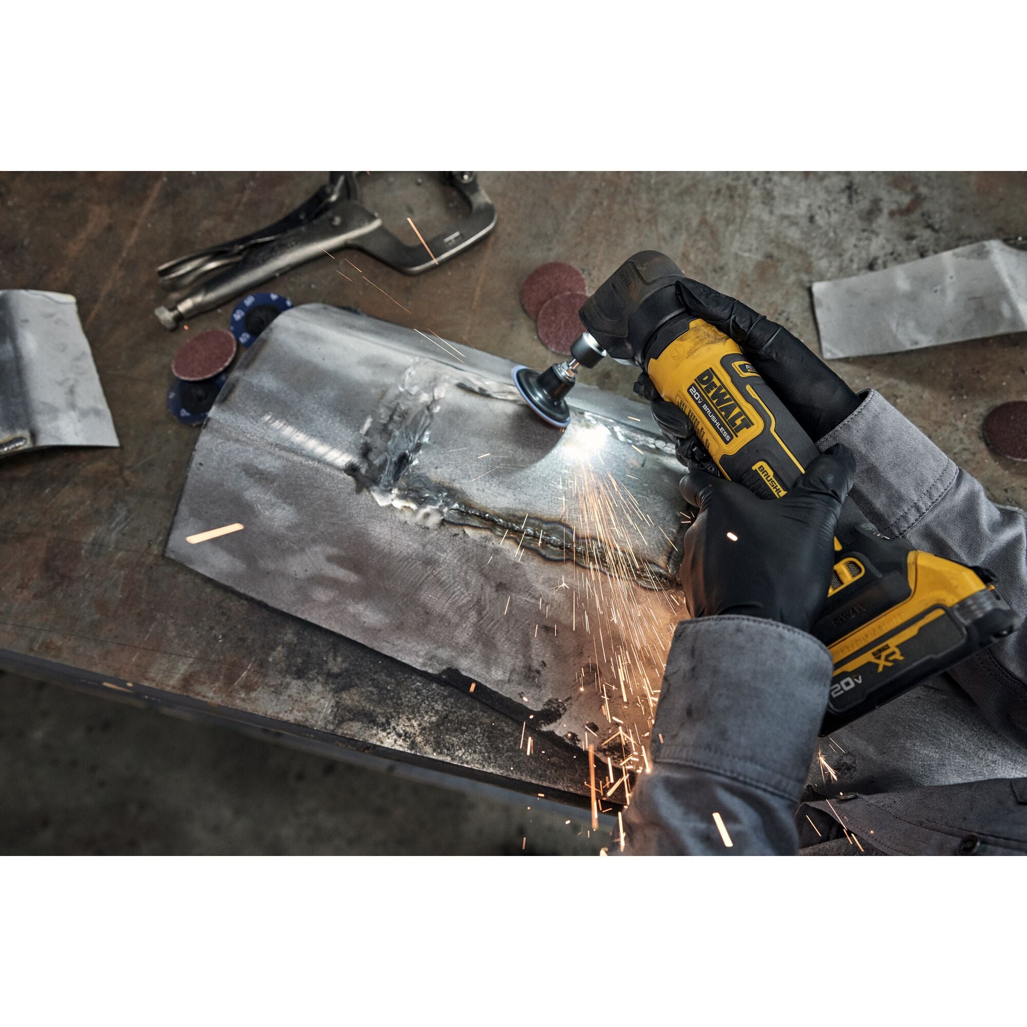 DEWALT DCG422B 20V Right Angle Die Grinder (Tool Only)