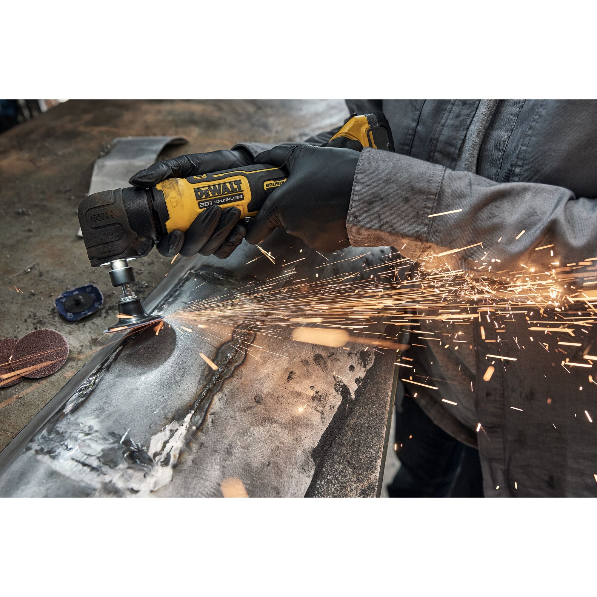 DEWALT DCG422B 20V Right Angle Die Grinder (Tool Only)