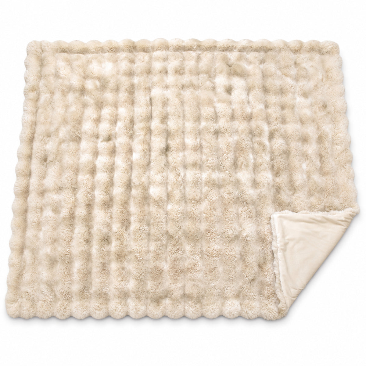 DuraDrive Limited Edition Faux Fur Throw Blanket - 70 in. x 55 in.