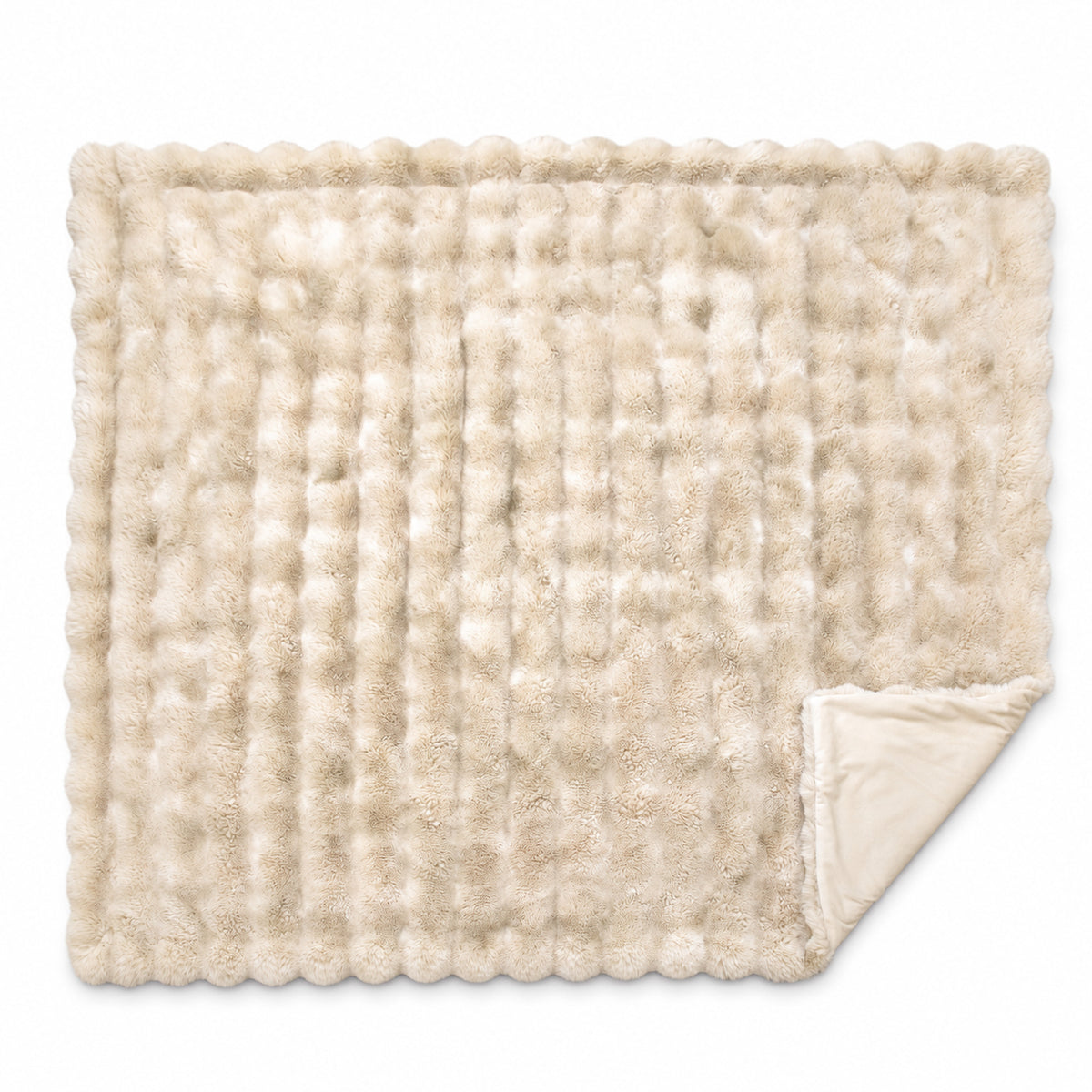 DuraDrive Limited Edition Faux Fur Throw Blanket - 70 in. x 55 in.
