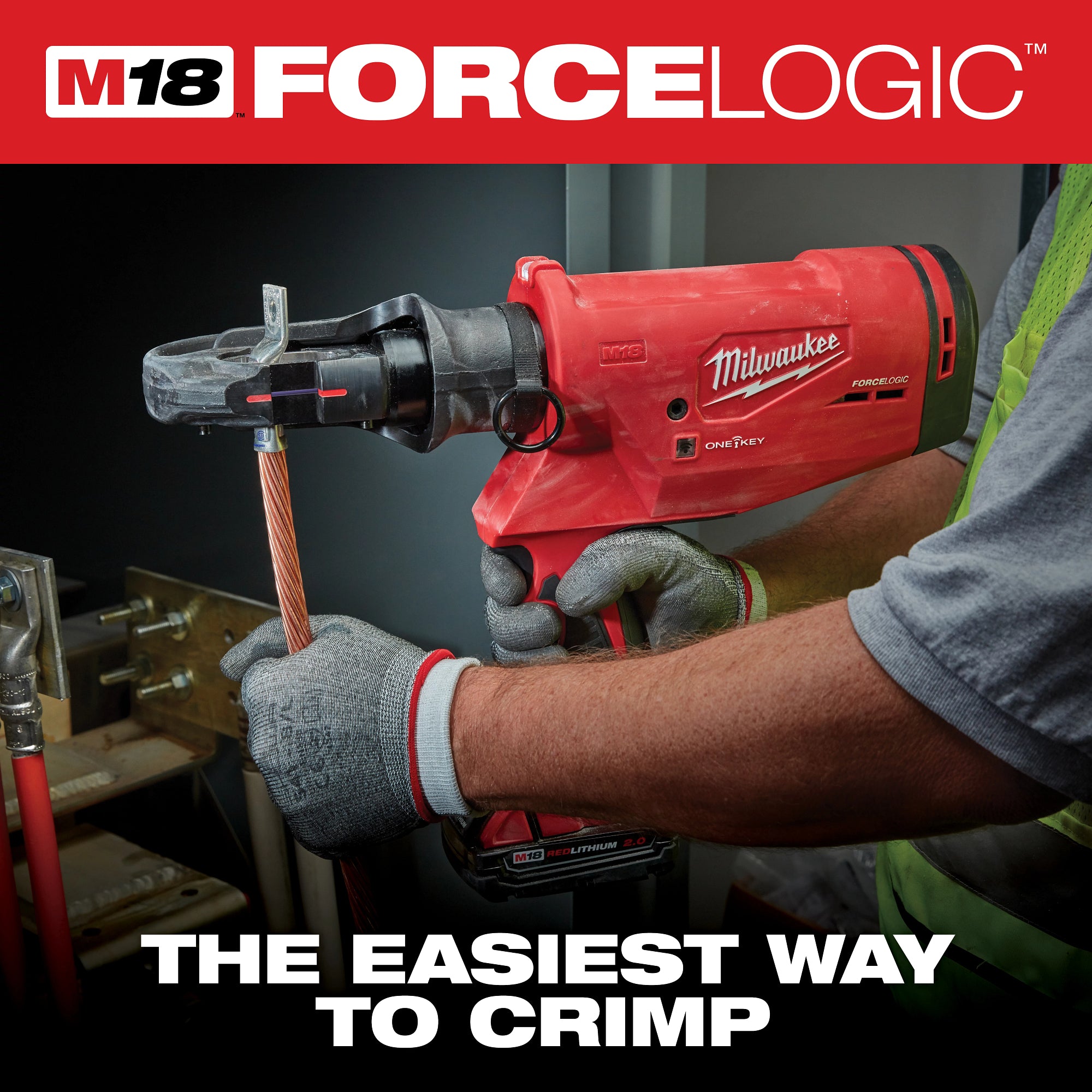 Milwaukee 2779-20 M18™ FORCE LOGIC™ 750 MCM Crimper