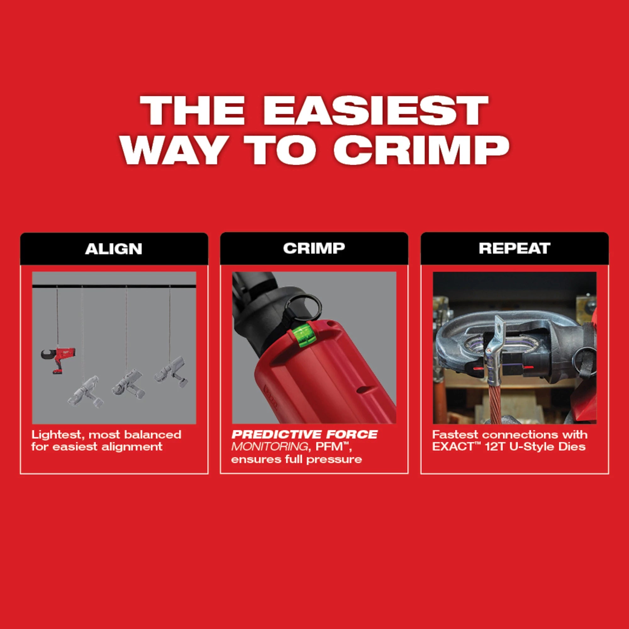 Milwaukee 2779-20 M18™ FORCE LOGIC™ 750 MCM Crimper