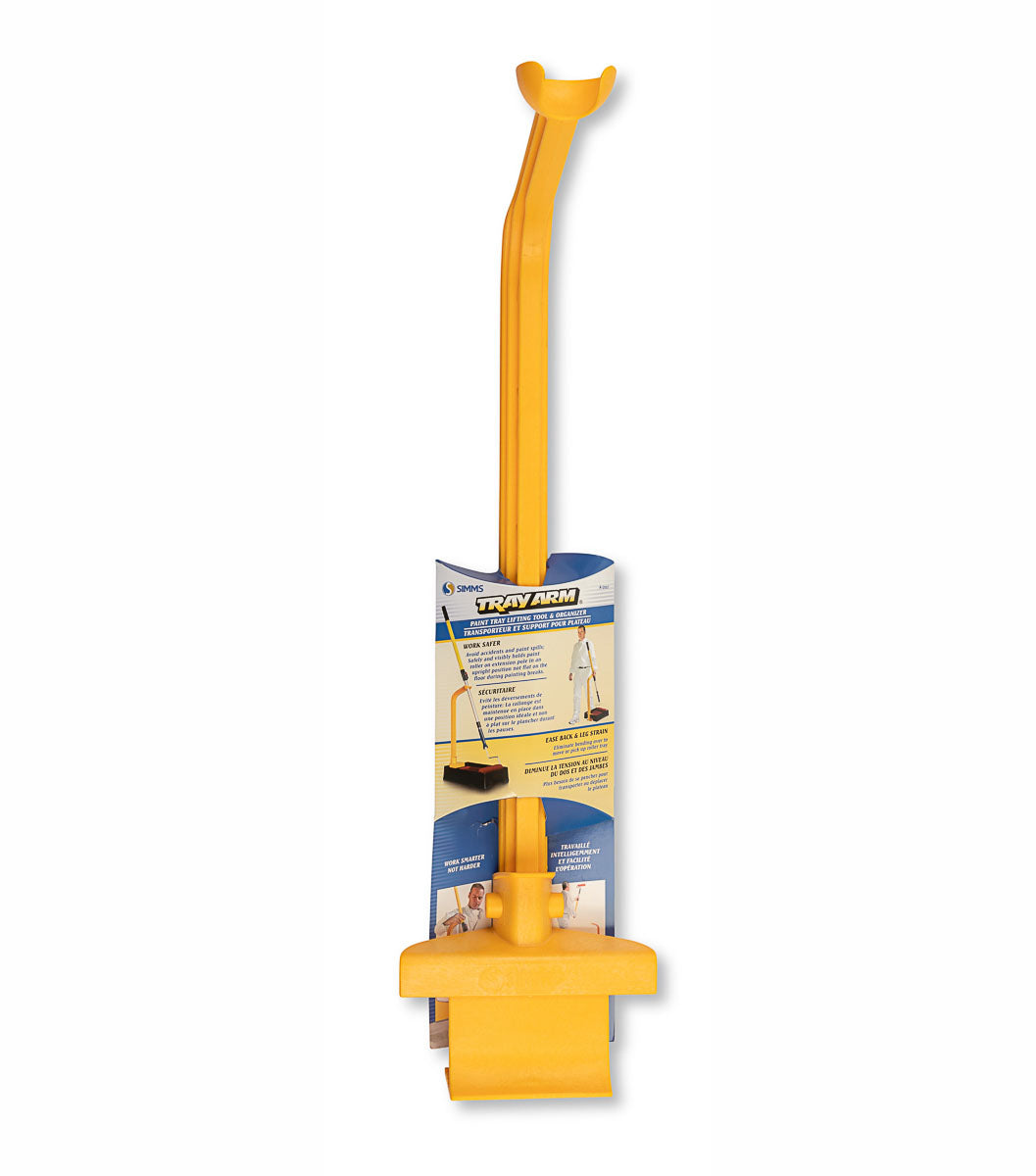 Simms A2007 Yellow Adjustable Paint Tray Arm
