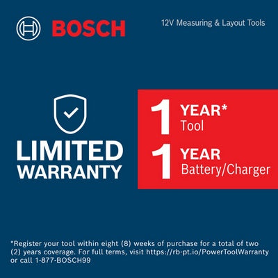 Bosch DTECT200C 12V Max Wall/Floor Scanner with Radar