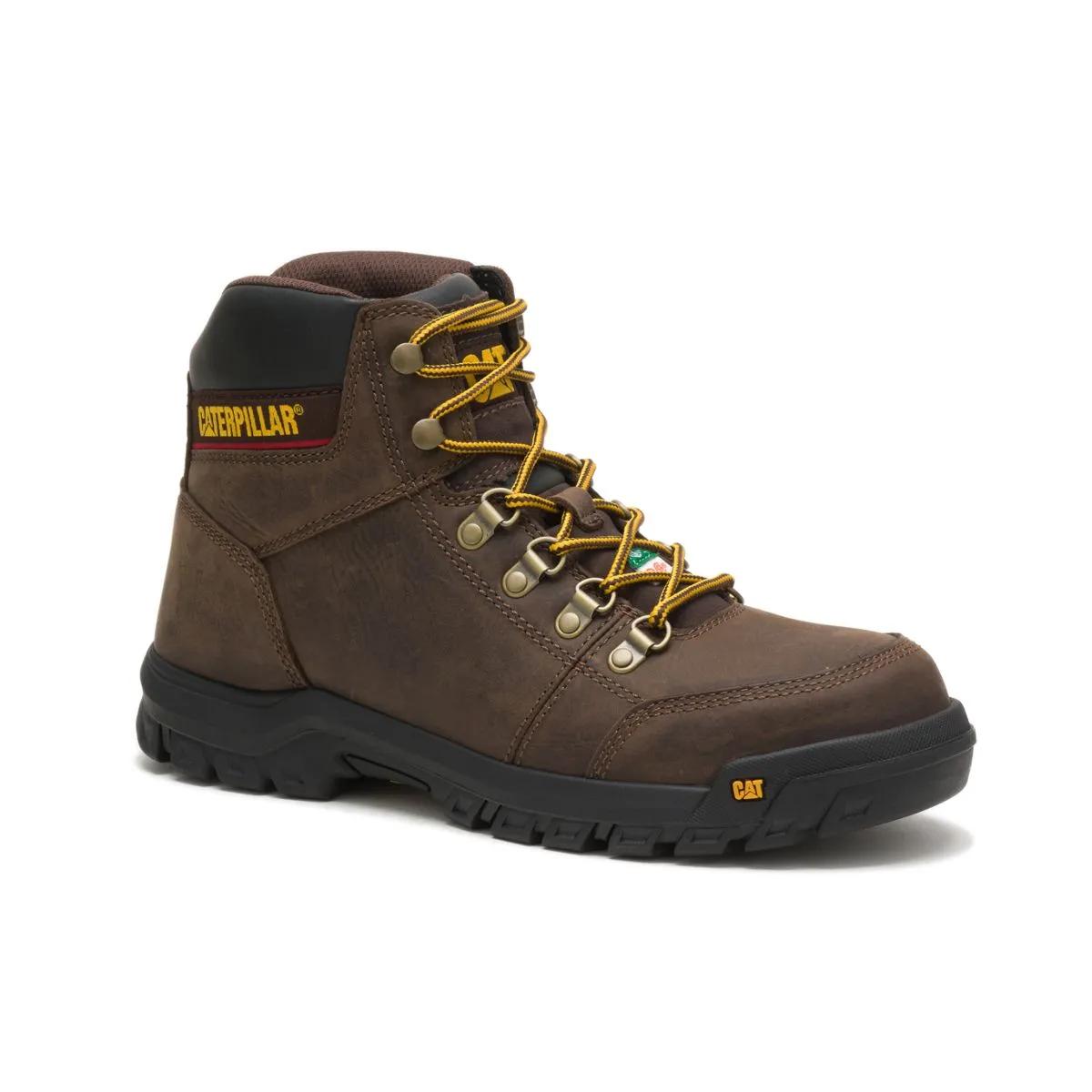 CAT P720996 Outline ST CSA/Mens Seal Brown Work Boots