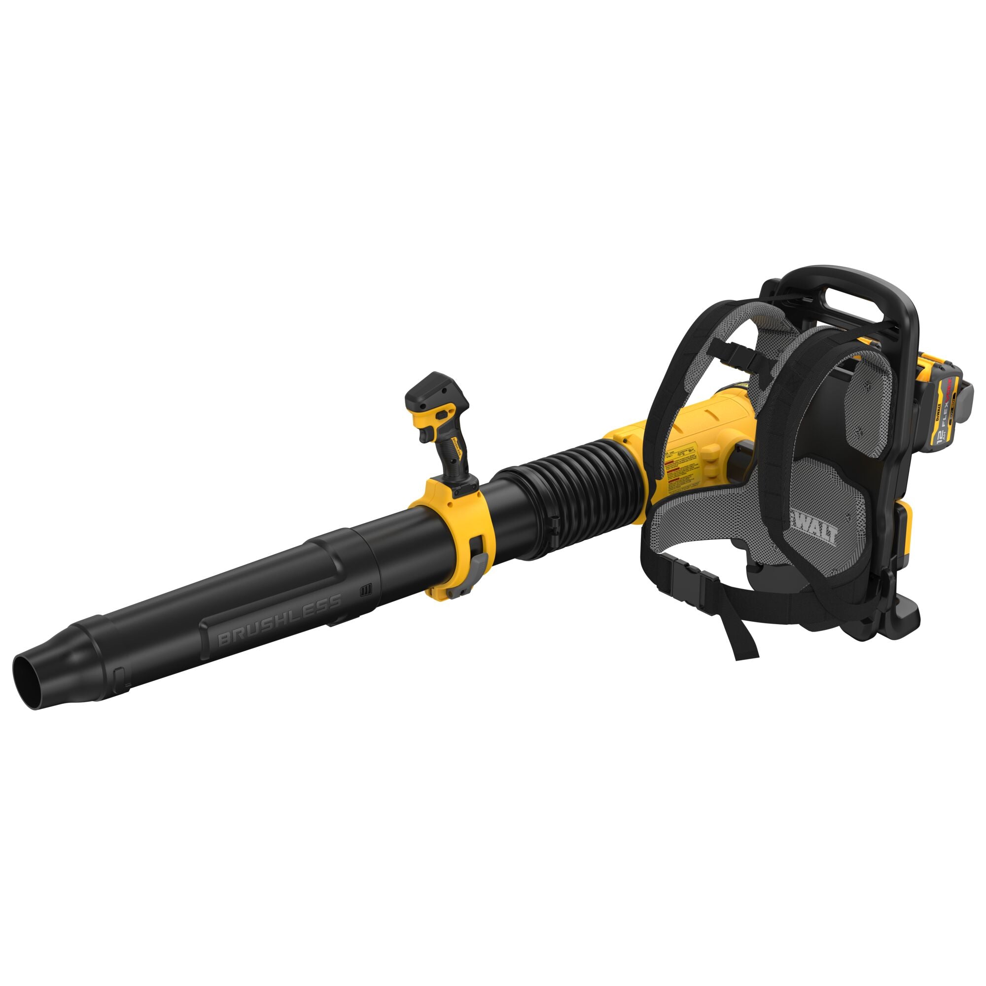 Dewalt DCBL570Y2 60V Flexvolt Backpack Blower,2X12Ah(850CFM)