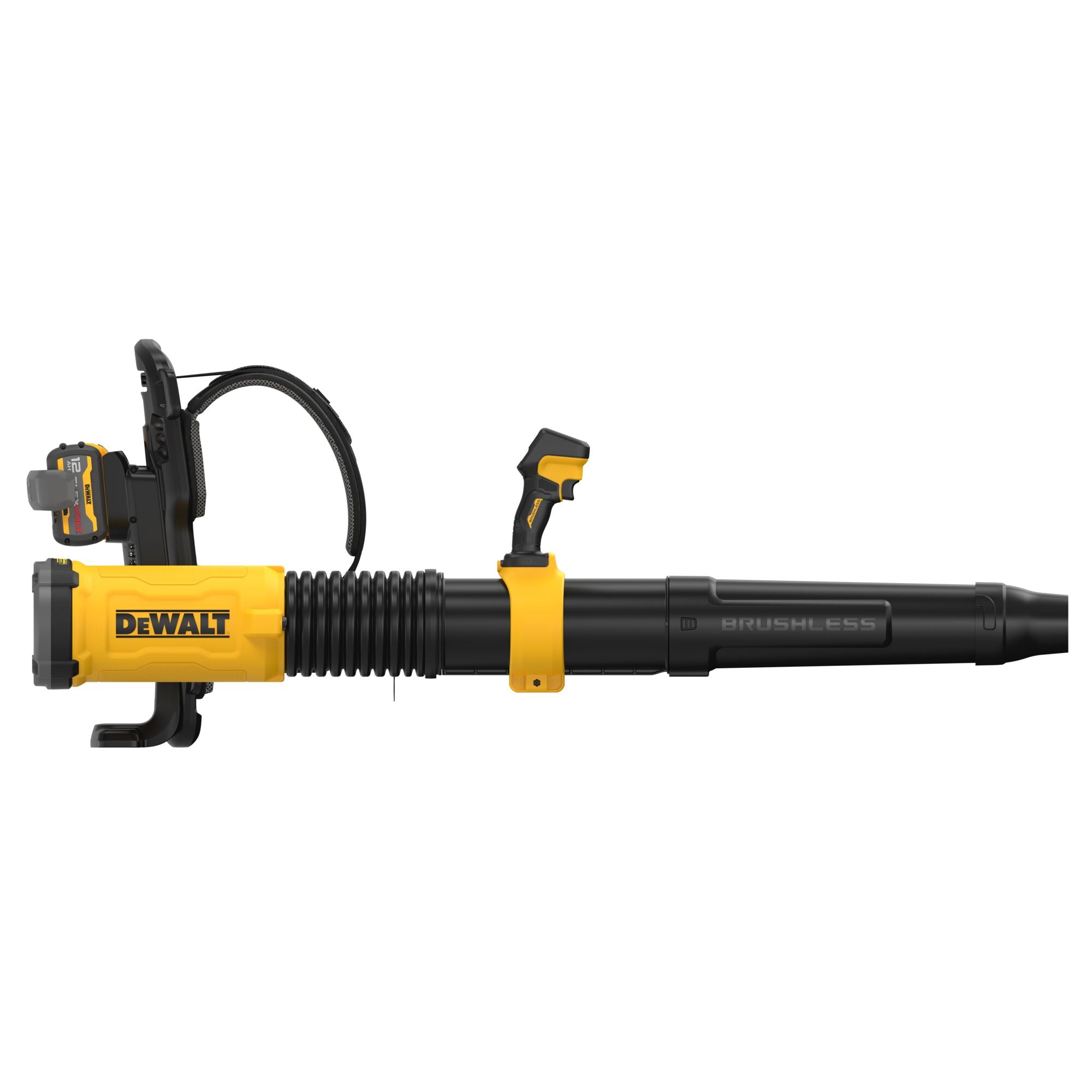 Dewalt DCBL570Y2 60V Flexvolt Backpack Blower,2X12Ah(850CFM)