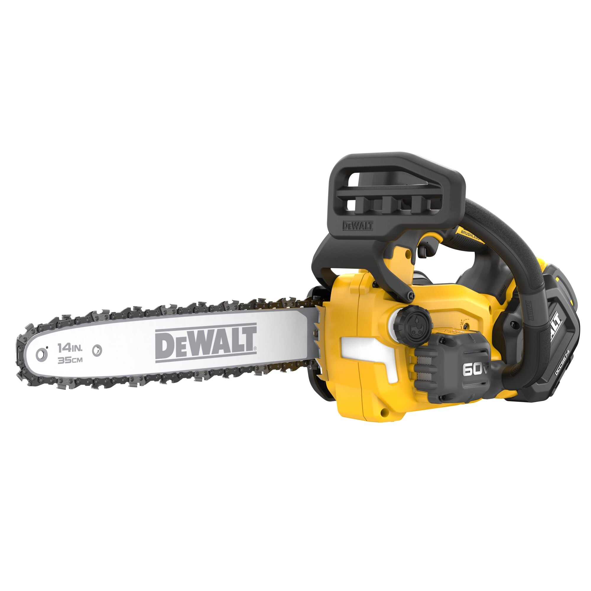 Dewalt DCCS674X2-CA 60V Top Hdl Chainsaw 14 in., 2X9.0Ah