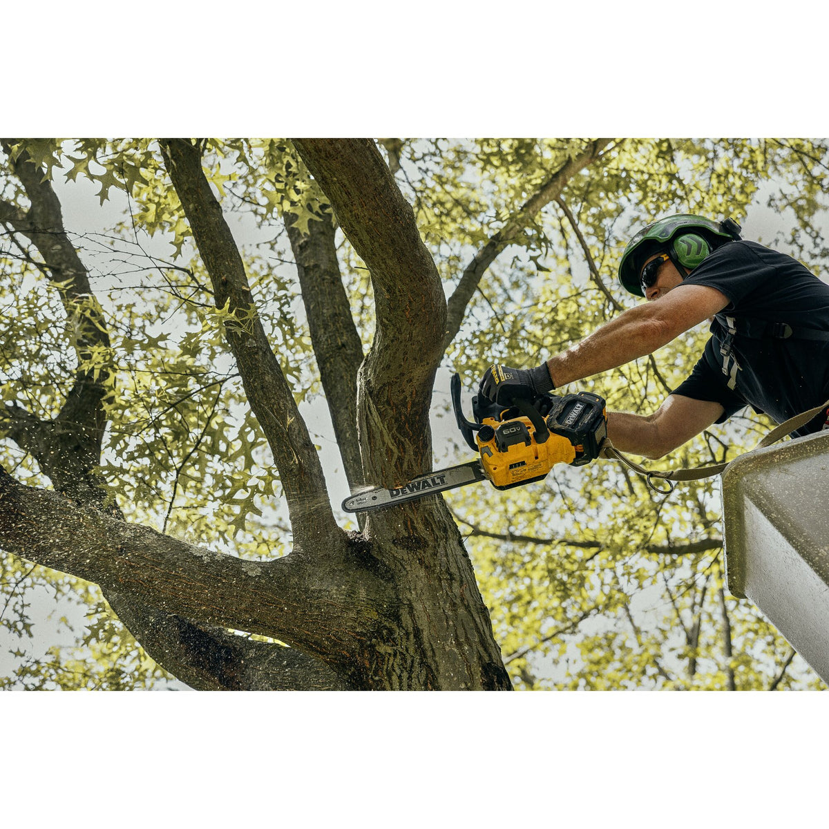 Dewalt DCCS674X2-CA 60V Top Hdl Chainsaw 14 in., 2X9.0Ah