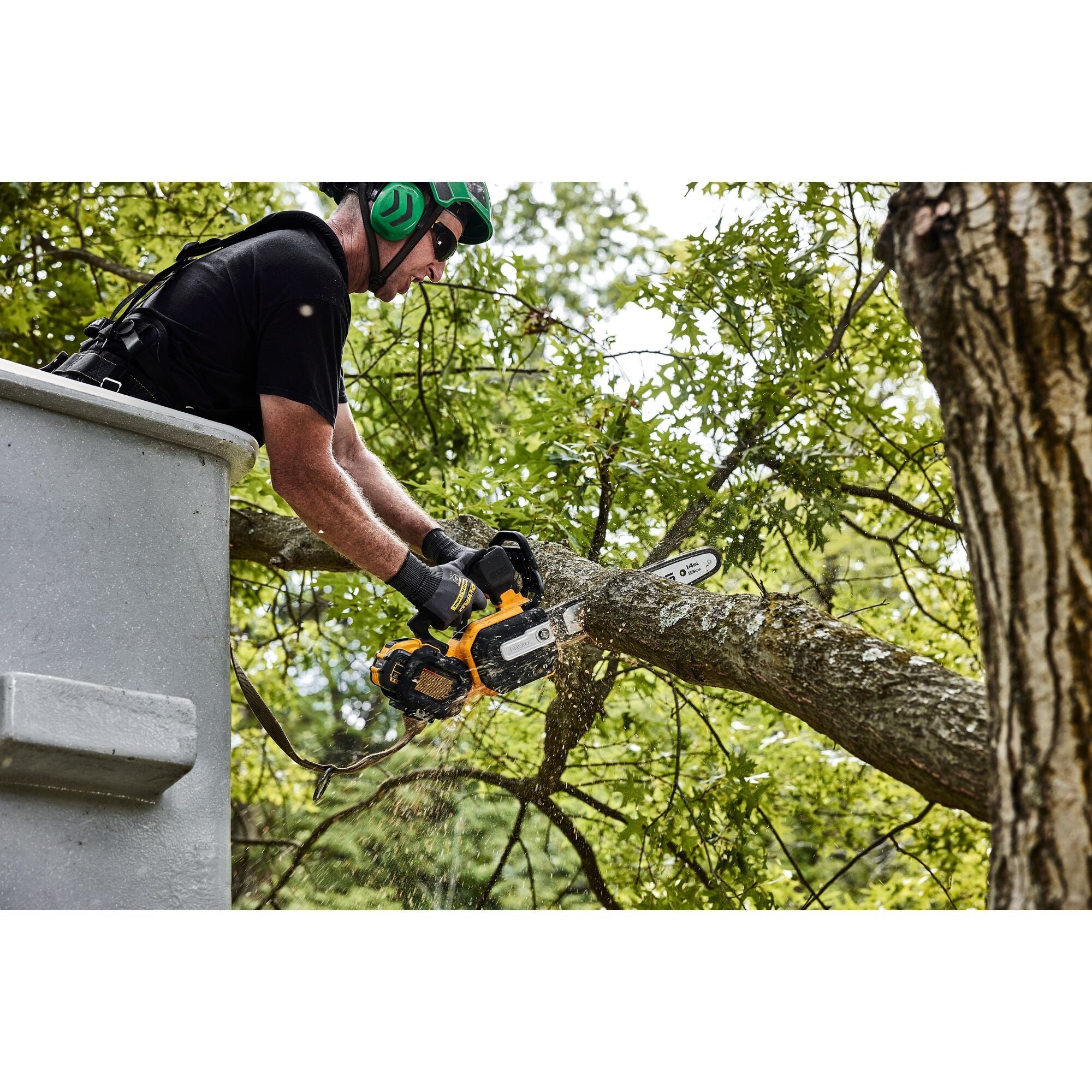 Dewalt DCCS674X2-CA 60V Top Hdl Chainsaw 14 in., 2X9.0Ah