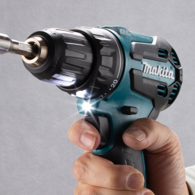 Makita Promo DHP490Y01 Compact Hammer Drill Kit 1.5Ah (590 IN/LB)