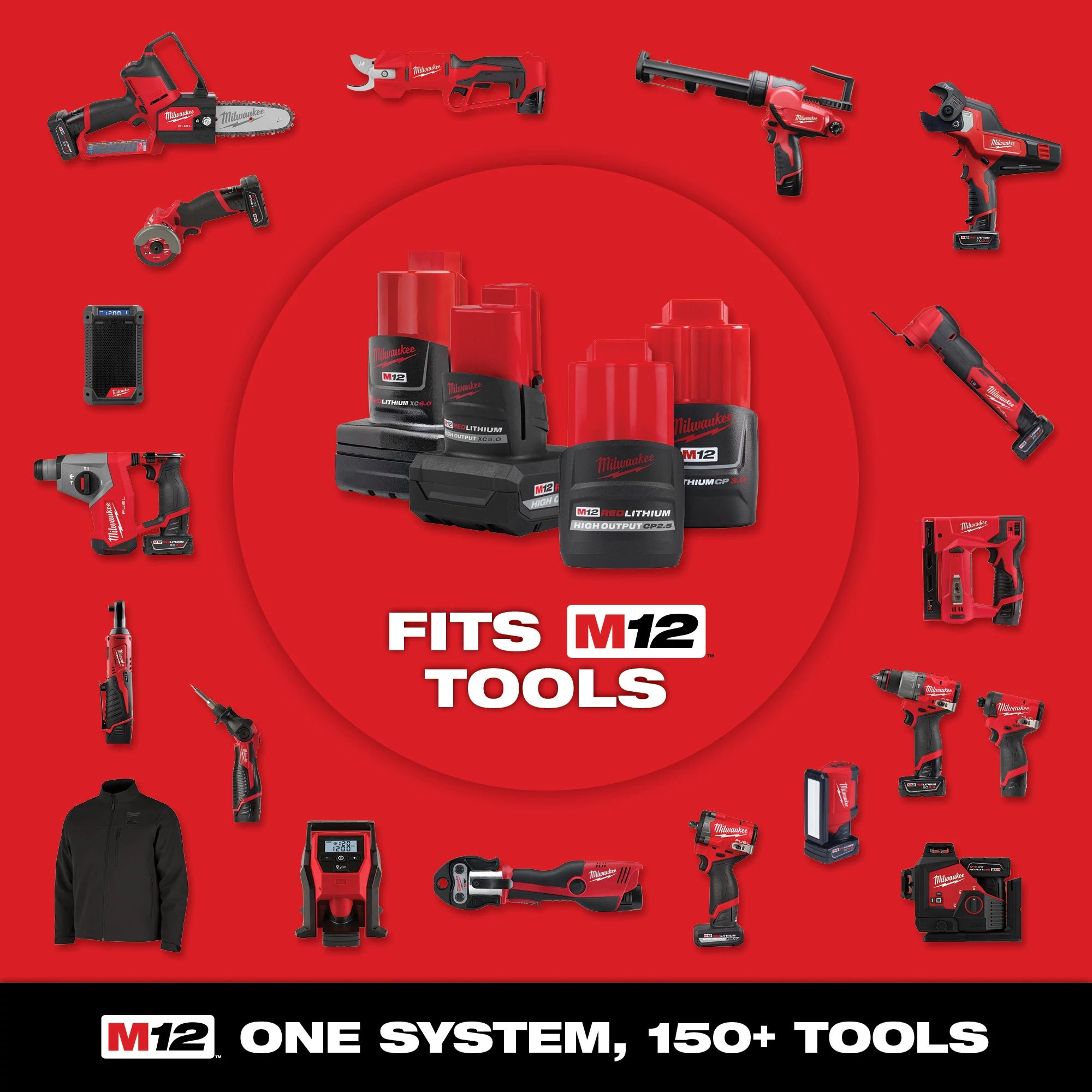 Milwaukee 2551-22 M12 Fuel Surge Impact Driver Kit 2.0Ah