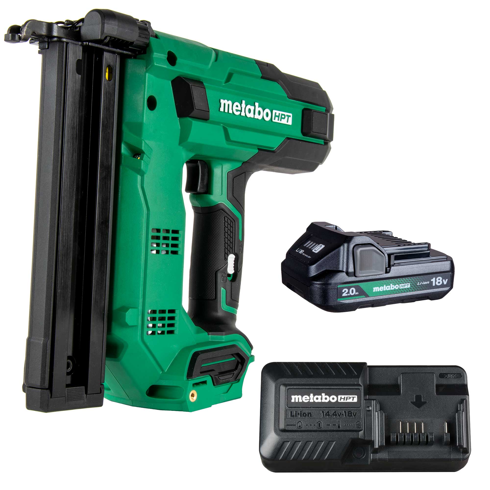 Metabo HPT N1804DBM 18V Narrow Crown Staper Kit 2.0Ah