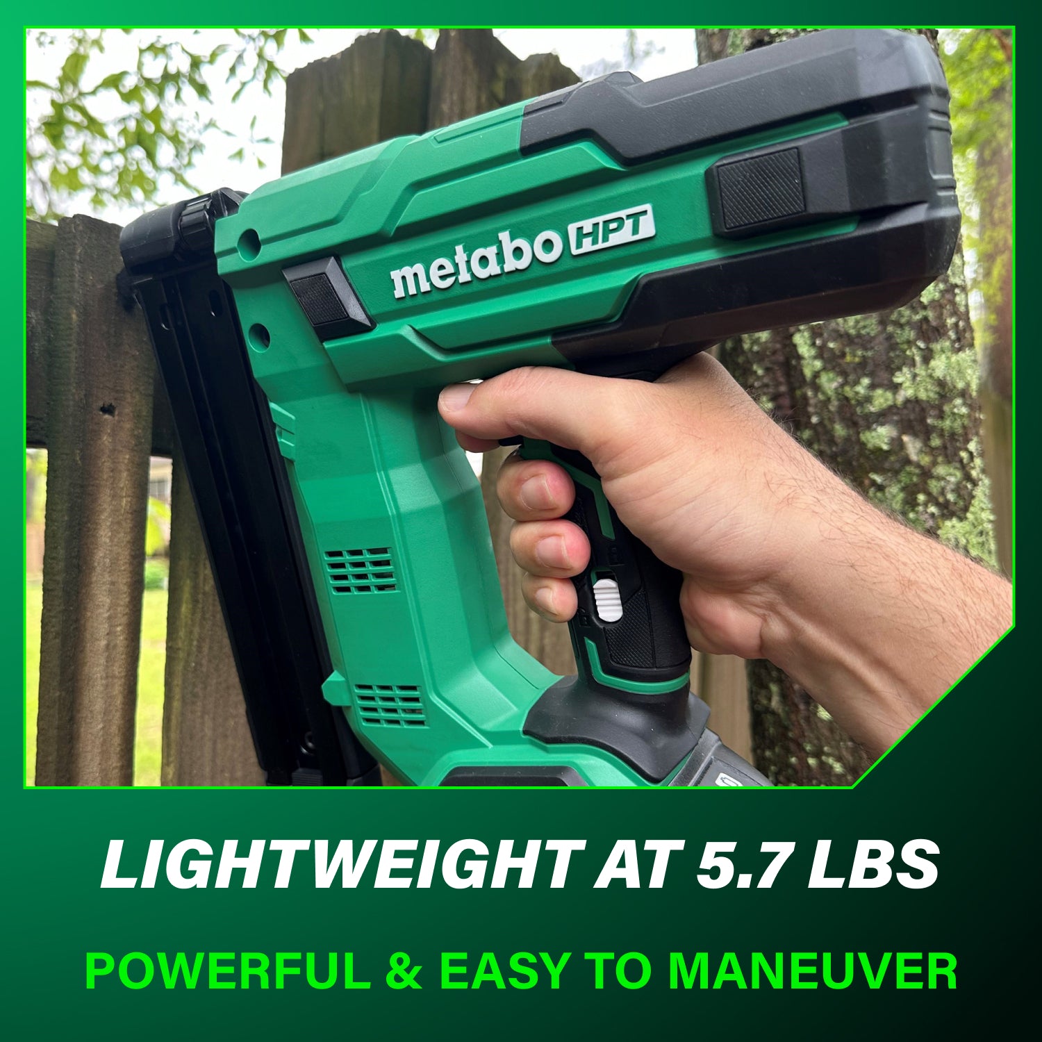 Metabo HPT N1804DBM 18V Narrow Crown Staper Kit 2.0Ah