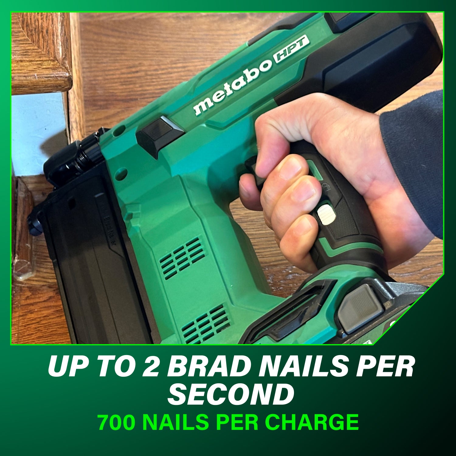 Metabo HPT N1850DGM 18V 2 in. Compact Brad Nailer Kit 2.0Ah
