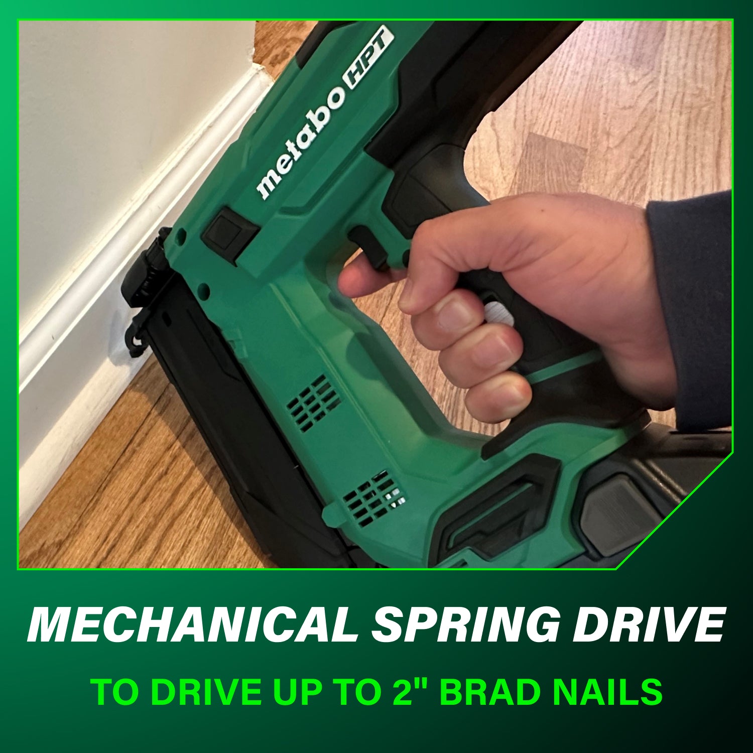 Metabo HPT N1850DGM 18V 2 in. Compact Brad Nailer Kit 2.0Ah