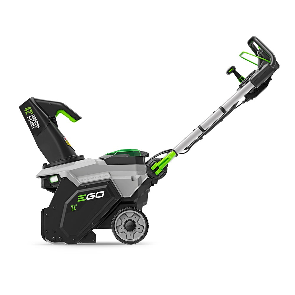 EGO SNT2124 56V Single-Stage Snow Blower Kit 21 in., 2 X 6.0AH (42FT, STEEL AUGER)