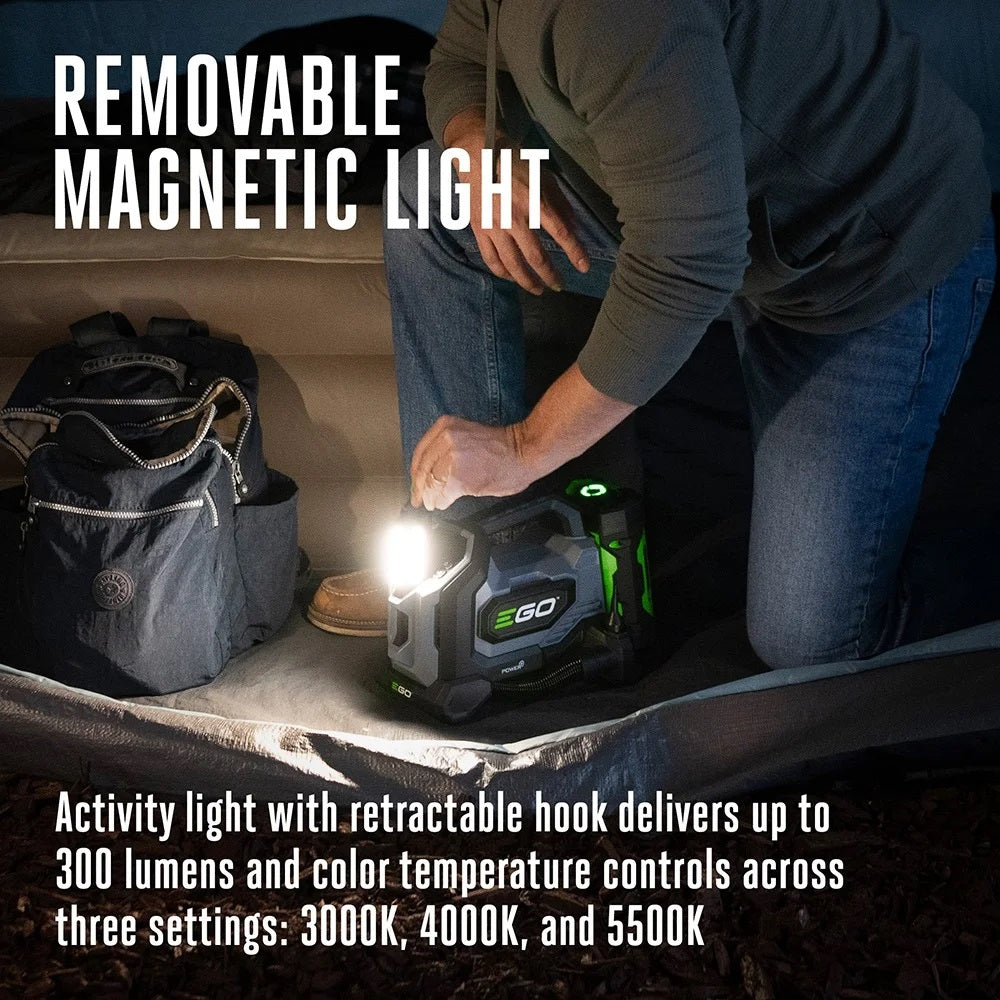 EGO IF1600 56V Compact Inflator Bare W/Removable Light 300Lumen (161 PSI)