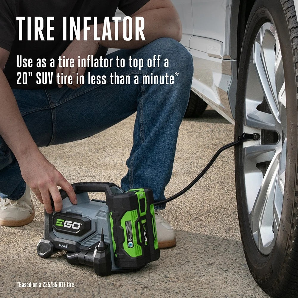EGO IF1600 56V Compact Inflator Bare W/Removable Light 300Lumen (161 PSI)