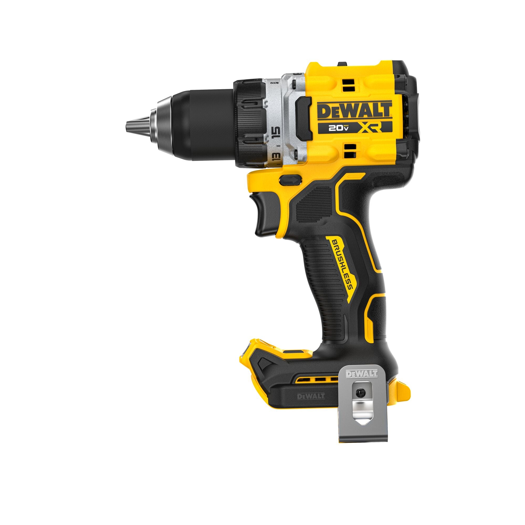 DEWALT DCD801B 20V MAX* XR® Brushless Cordless 1/2 in. Drill/Driver (Tool Only)