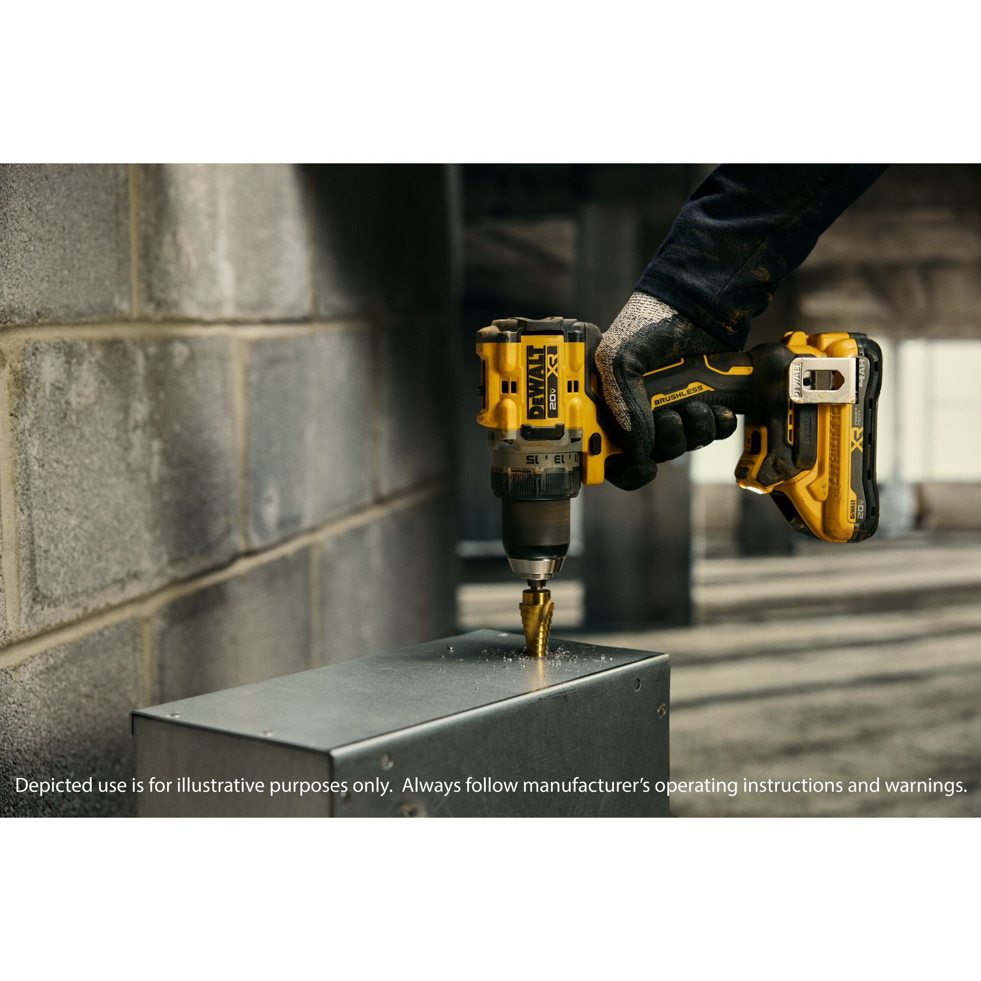 DEWALT DCD801B 20V MAX* XR® Brushless Cordless 1/2 in. Drill/Driver (Tool Only)