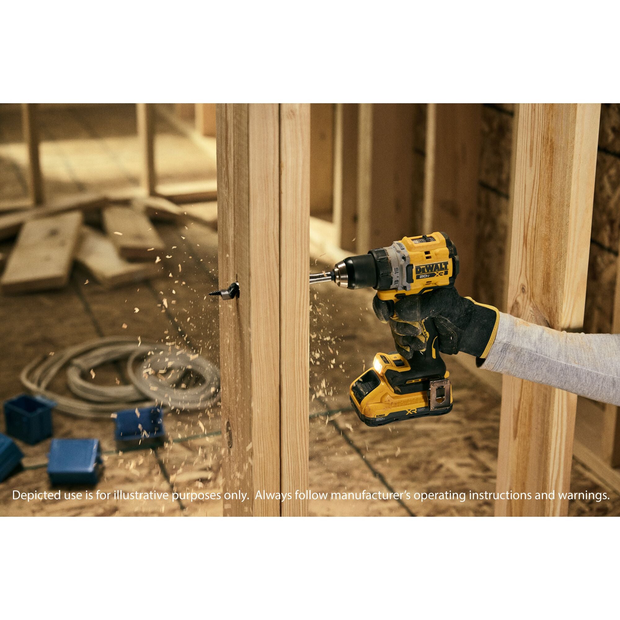 DEWALT DCD801B 20V MAX* XR® Brushless Cordless 1/2 in. Drill/Driver (Tool Only)