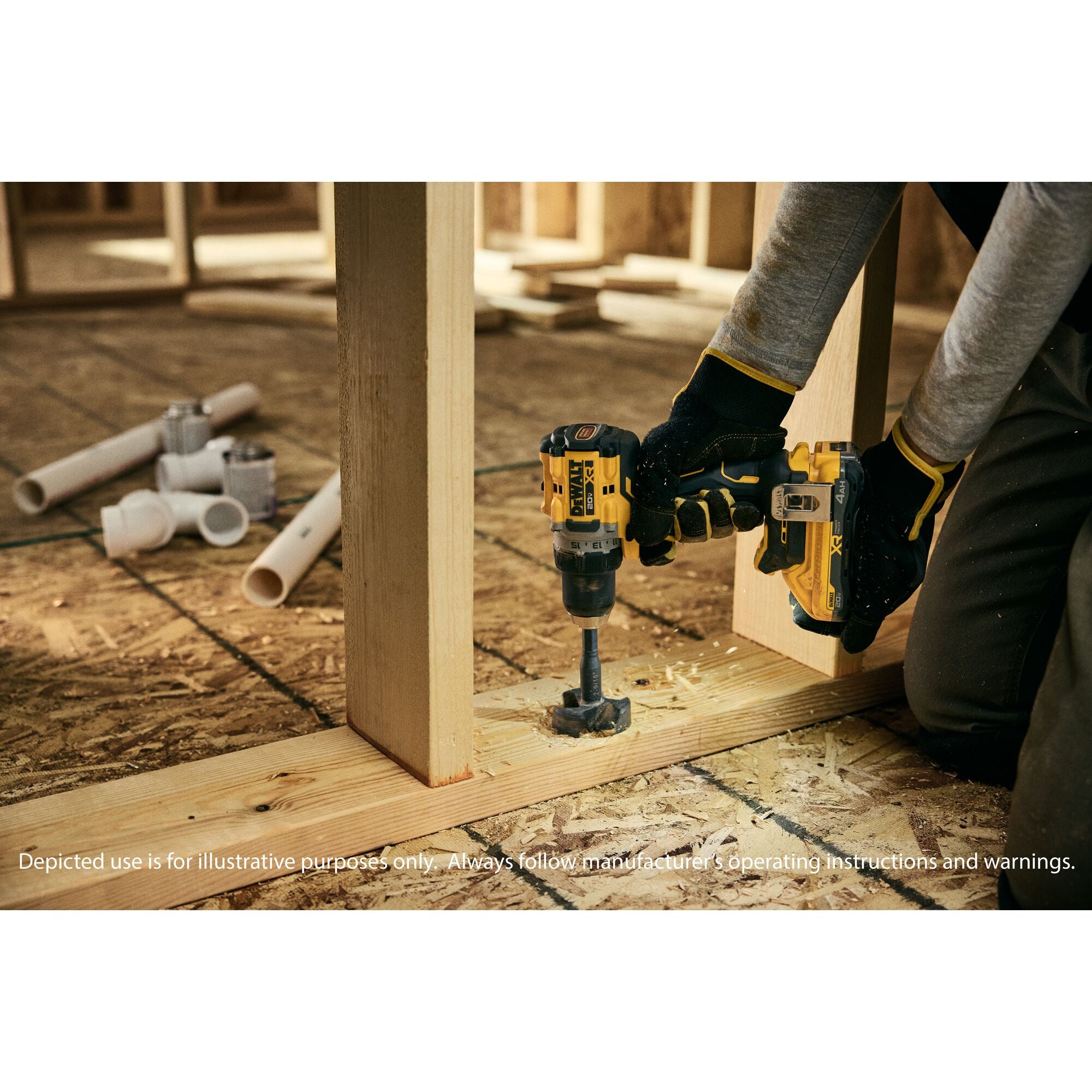 DEWALT DCD801B 20V MAX* XR® Brushless Cordless 1/2 in. Drill/Driver (Tool Only)