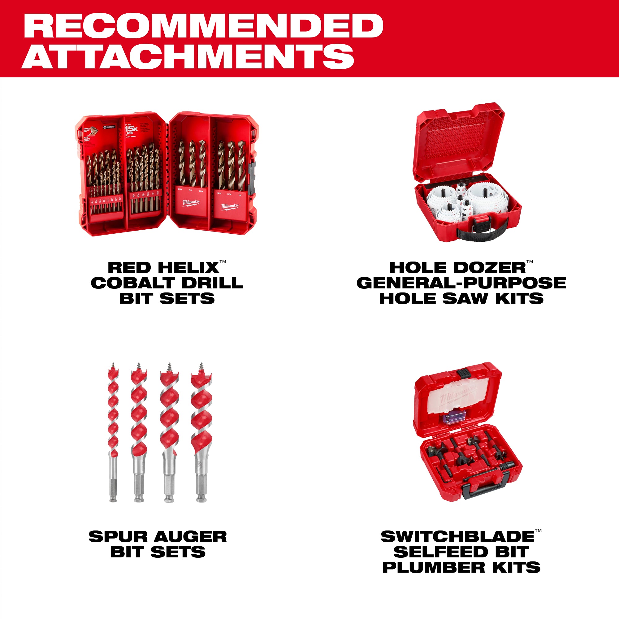 Milwaukee 2903-22 M18 Fuel Drill Kit 1/2 in., 5.0Ah