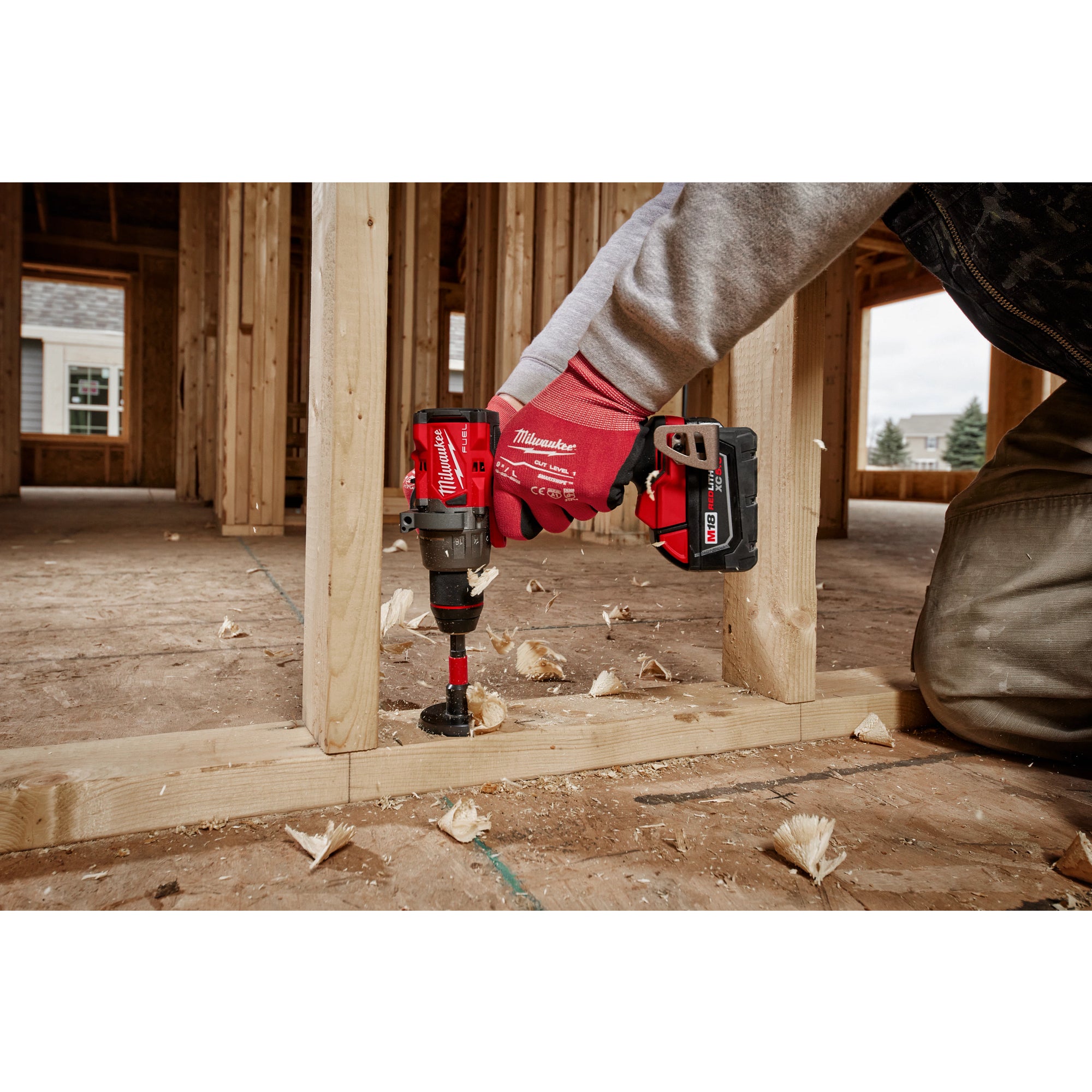 Milwaukee 2903-22 M18 Fuel Drill Kit 1/2 in., 5.0Ah