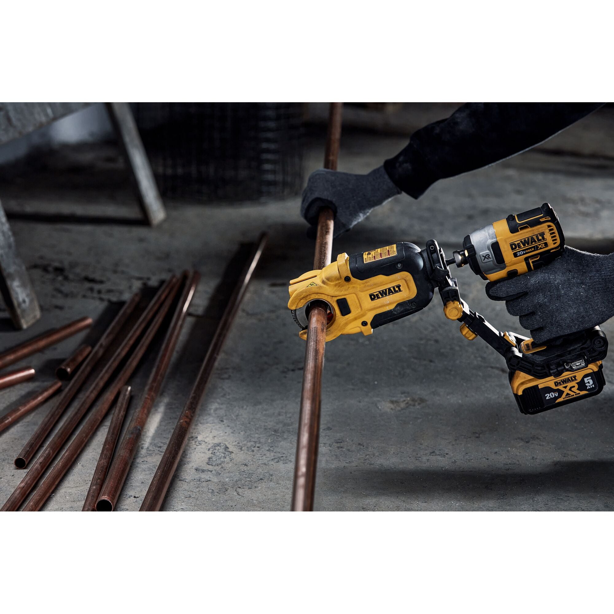 DEWALT DWACPRIR IMPACT CONNECT™ Copper Pipe Cutter Attachment