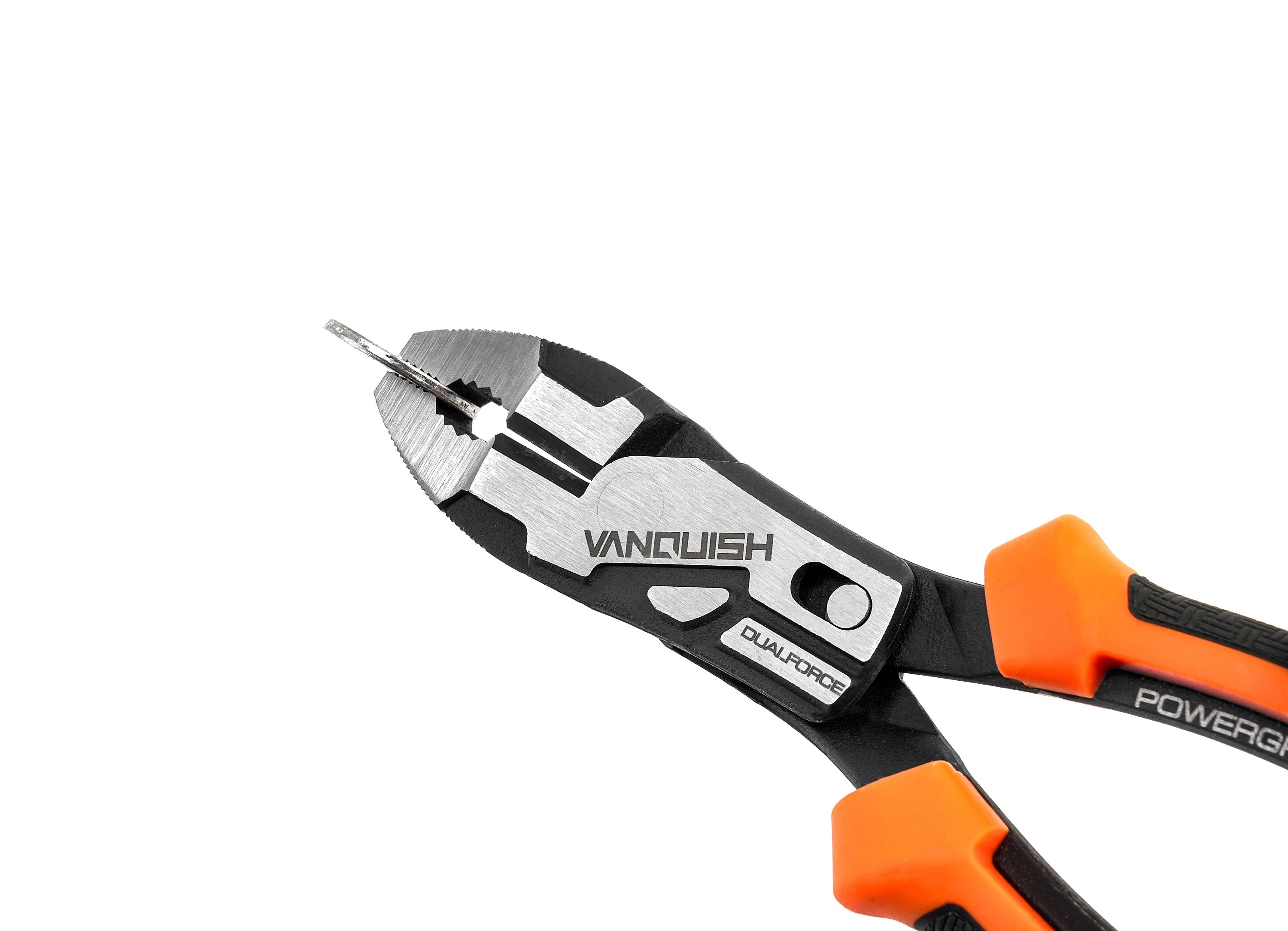 Vanquish 3014 8-1/2 in. Dual-Pivot Linemans Plier