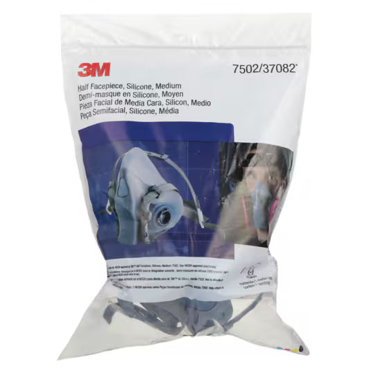 3M 7501 Half Facepiece Reusable Respirator Small