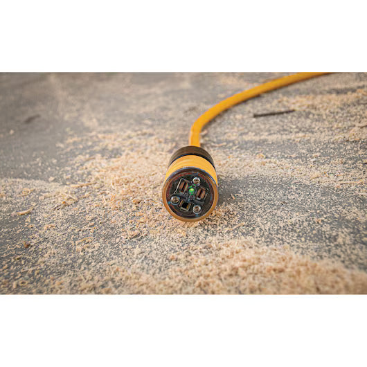 Dewalt DXEC14410050 50 ft. 10/3 SJTW Heavy Duty Outdoor Lighted Single Tap Locking