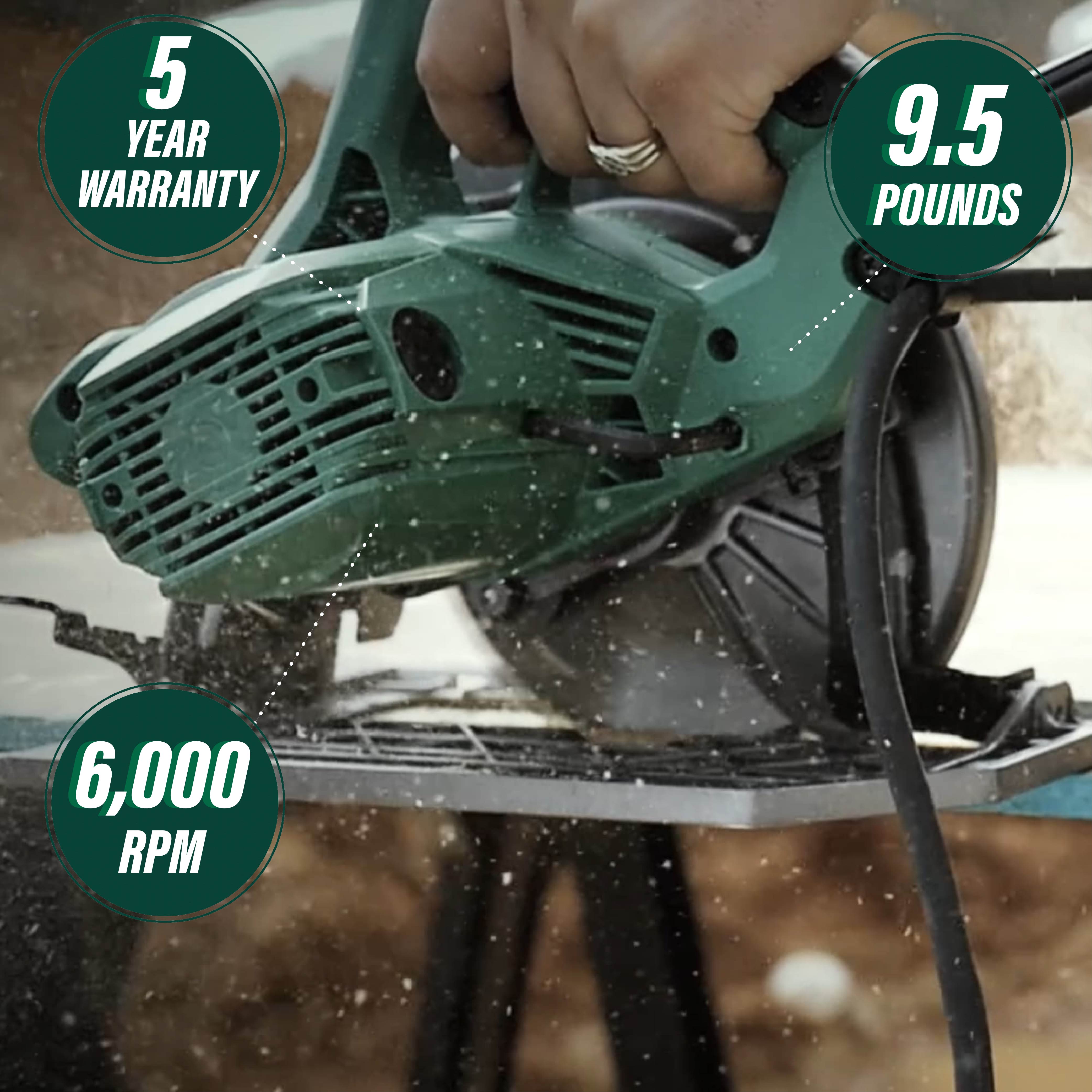 Metabo HPT C7SB3M 7-1/4 in. Circular Saw