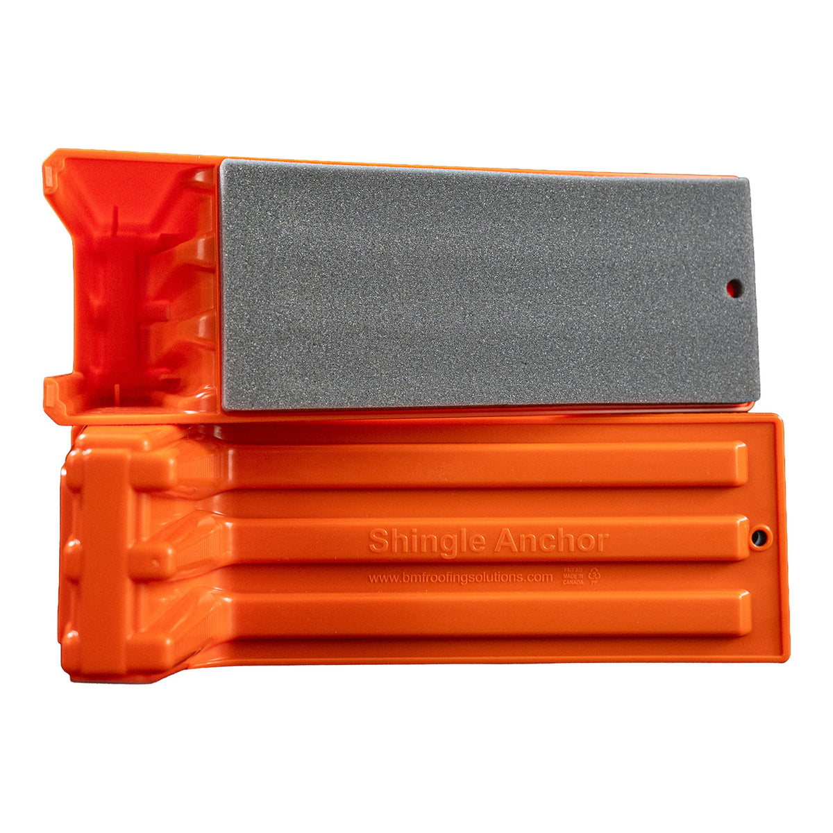 Primegrip BMF Shingle Anchor showing the foam-lined base